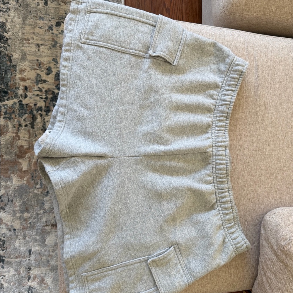 TNA Mega Fit Gray Sweatshorts
